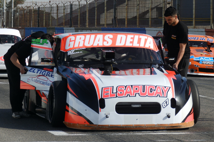 Mascaro corrió con el auto de Jorge Ruscalleda y en la próxima fecha irá con el segundo Ford del equipo de San Justo.